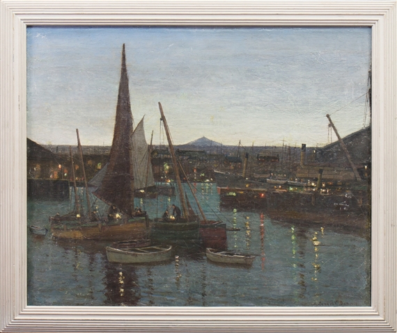 On the Clyde, Evening by Patrick Downie