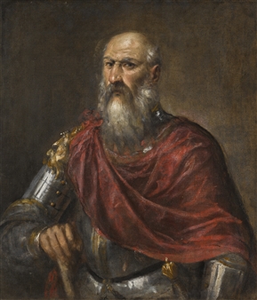 PORTRAIT OF A VENETIAN ADMIRAL, POSSIBLY FRANCESCO DUODO - Titian