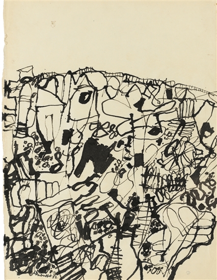 Jean Dubuffet | PAYSAGE (1952) | MutualArt