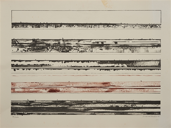 Murray River Panel by Fred Williams, 1975