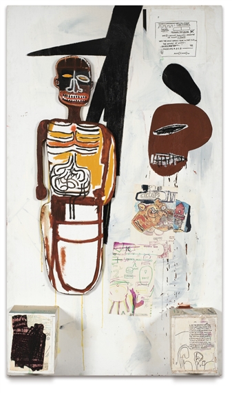 Jean-Michel Basquiat | To Repel Ghosts (1985) | MutualArt