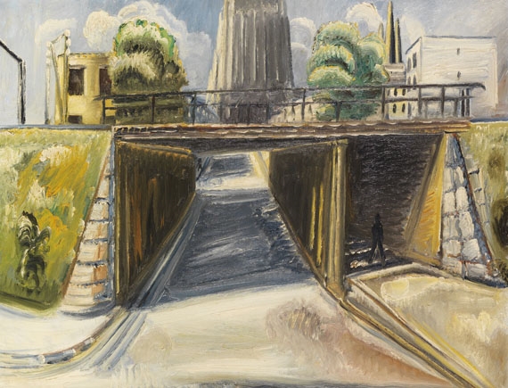 Unterführung in Ulm by Paul Kleinschmidt, 1933