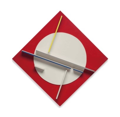 Composition Spatio-Temporelle Smultivisuelle No. 130 by Jean Gorin, 1974