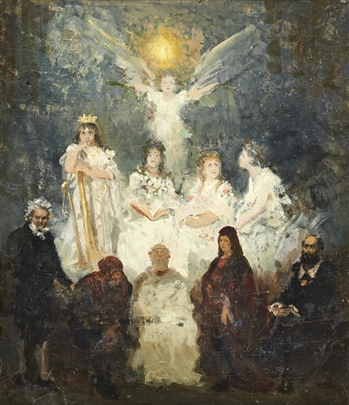 Ilya Repin Apotheosis Of The Art Mutualart
