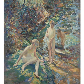 FIGURES IN THE GLEN - Roy Cleveland Nuse