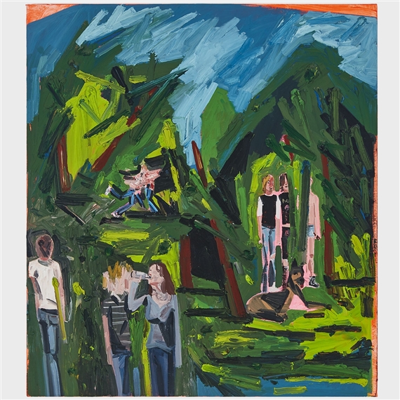 Bush Party #6 by Kim Dorland, 2006