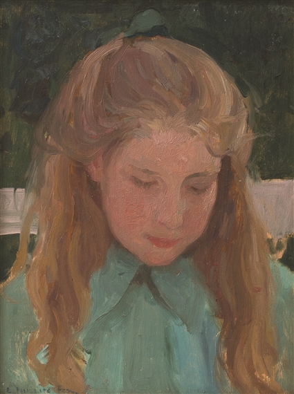 Young Girl by E. Phillips Fox