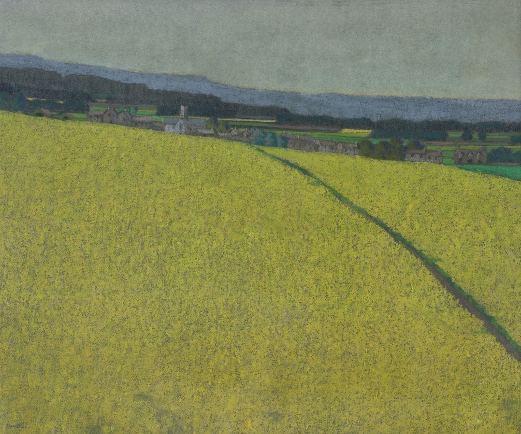 William Innes | Path to the church | MutualArt