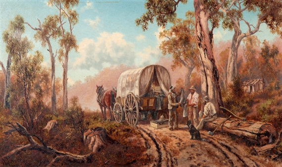 THE HAWKER by Joseph Mallord William Turner