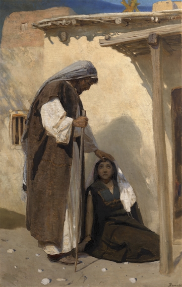 Jesus Christ with Mary Magdalene by Vasiliy Dimitrevich Polenov