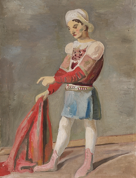 Artwork by Max Gubler, Schauspieler, Made of oil on canvas