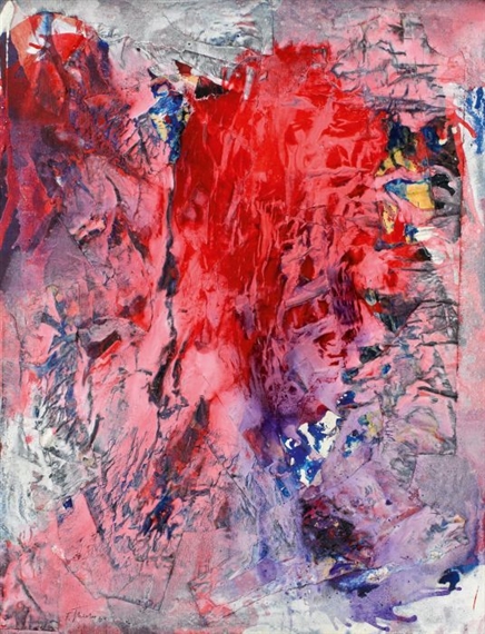 FAL III - Flaschenrelief  33/64 by Fred Thieler, 1964