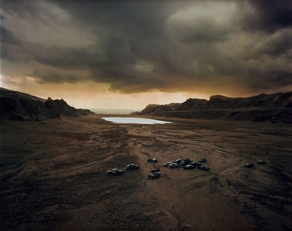 In the Tertiary Valley, from the series „Real Landscapes" by Thomas Wrede, 2008