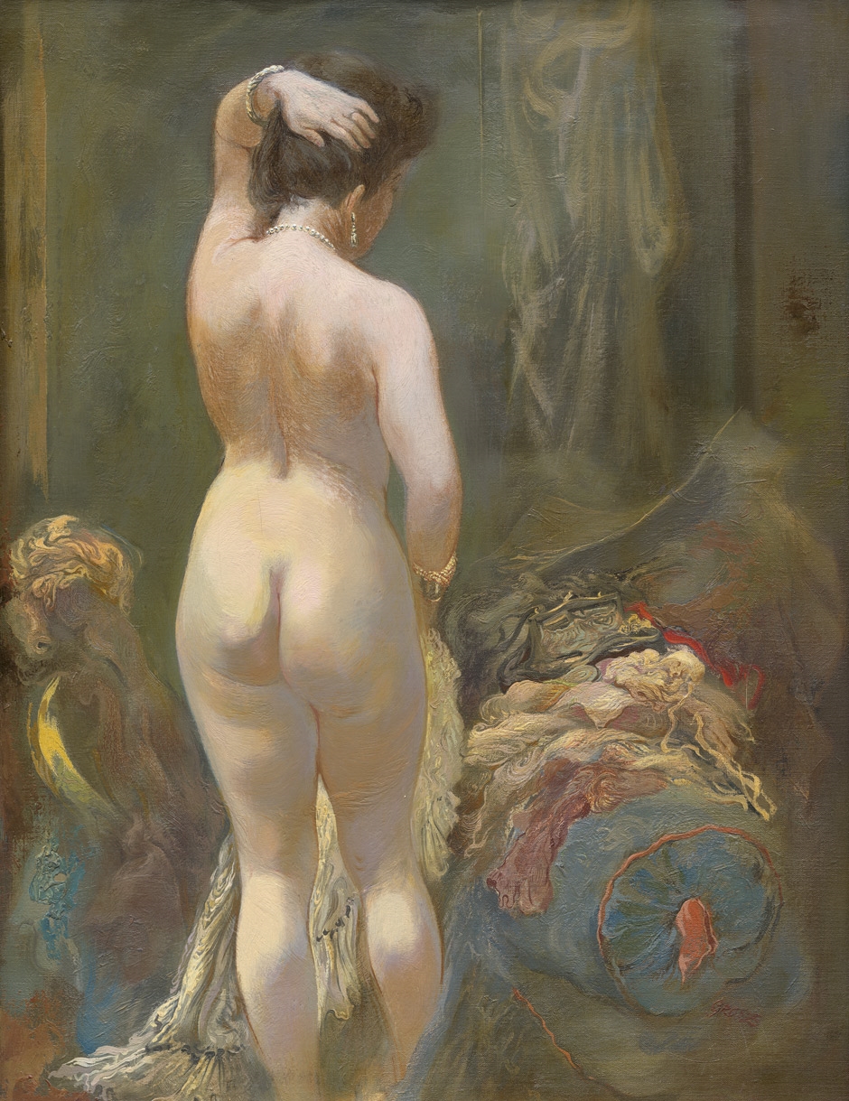 Hommage à Renoir by George Grosz, 1938