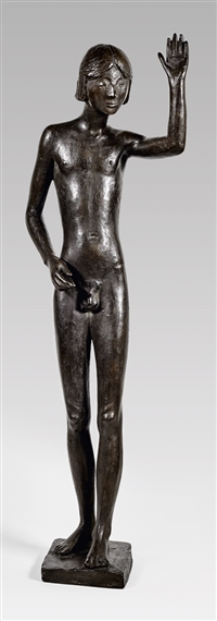 Stehender Angelus by Gerhard Marcks, 1975