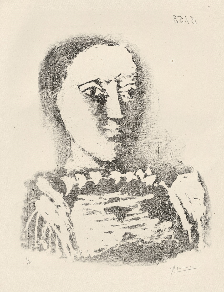 Le chandail brodé by Pablo Picasso, 1953