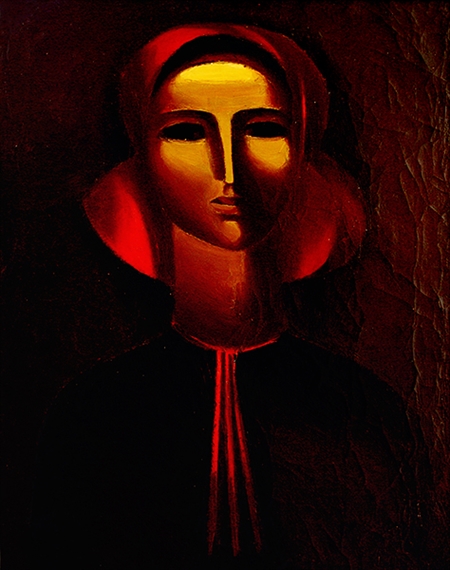 A Portrait of a Girl by Toma Trifonovski