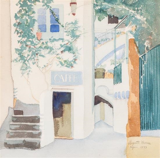 August Mosca | 2 Works of Capri (1933) | MutualArt