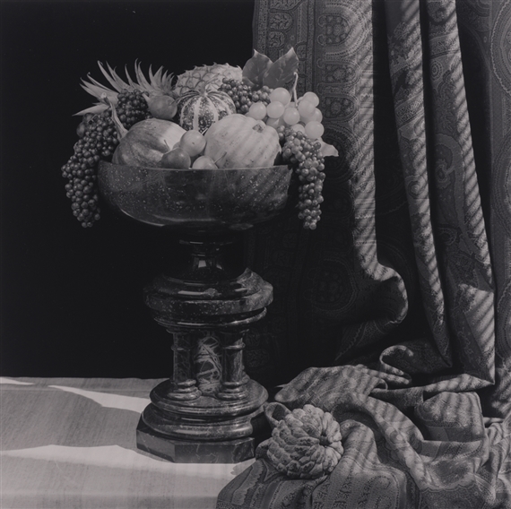 Urn with Fruit by Robert Mapplethorpe, 1987