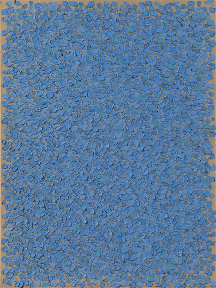 BLAU NR. 5.5.01 by Kuno Gonschior, 1997