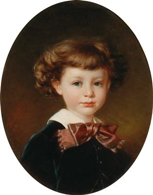 Portrait of a Boy - Friedrich Deutsch