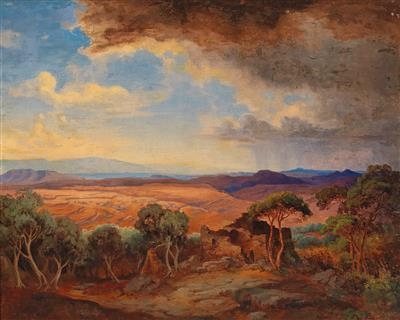 Bernhard Fries | Storm over an Open Landscape | MutualArt