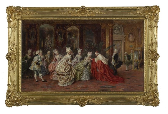 An Audience with the Cardinal by Angelo Zoffoli
