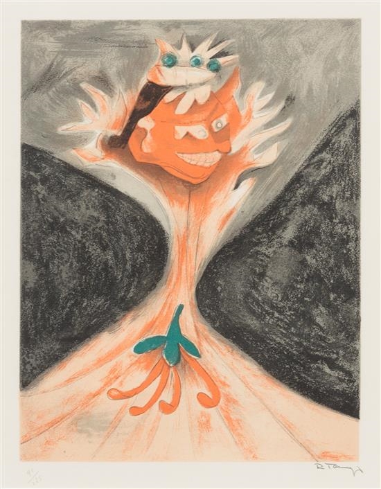 Untitled - from Aztlan: Songes Mexicains by Rufino Tamayo, 1952