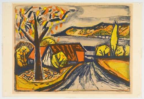 Hemmenhofen by Otto Dix, 1954