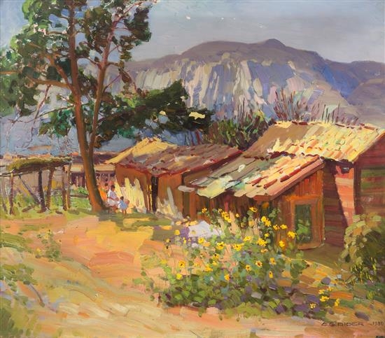 Mexican Quarters by Arthur Grover Rider, 1930