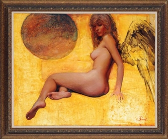 The moon and the angel - Vladimir Vasilyev