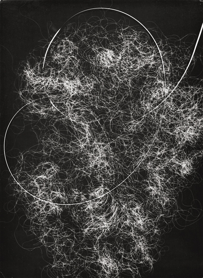 Photogram by Lou Landauer, 1940s