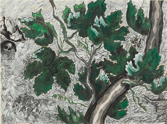 Weinlaub by Marcel Odenbach, 1986