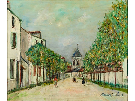 Maurice Utrillo | Sannois (Seine-et-Oise) (1934 - 1935) | MutualArt