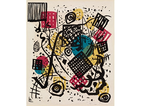 KLEINE WELTEN V by Wassily Kandinsky, 1922