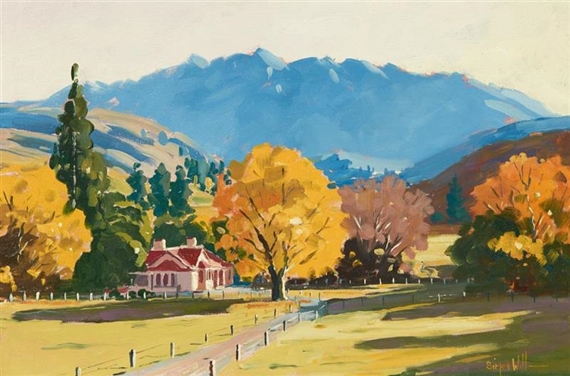 Autumn Scene, Central Otago by Simon Williams