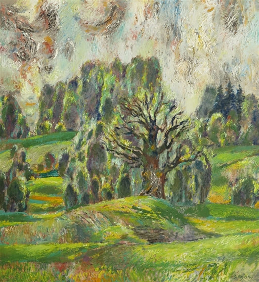 Spring Blooming by Jazeps Pigoznis, 1989