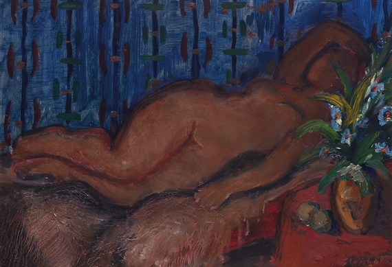 Ležící akt by Ladislav Stejskal, 1942