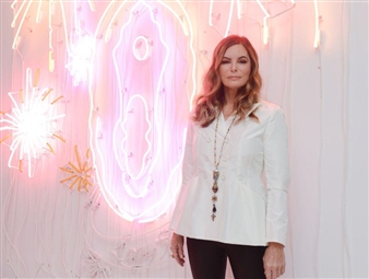 Suzy Kellems Dominik Explains Her Neon Vulva, on View at Miami’s Nautilus