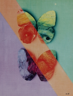 Senza titolo by Jiří Kolář, 1989