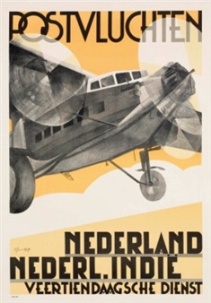 POSTVLUCHTEN, NEDERLAND - Adriaan J. van't Hoff