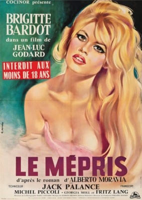 Le Mépris by Georges Allard, 1963