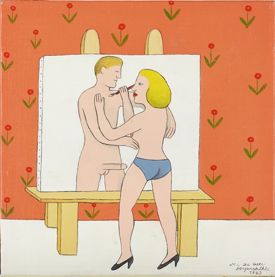 Utan titel by Marie-Louise Ekman, 1973