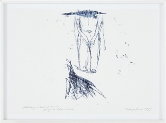 Tracey Emin | Masterbating infront of the mirror (1995) | MutualArt