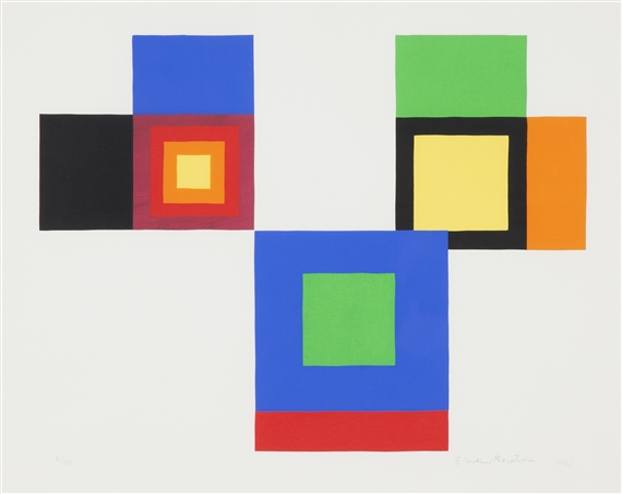 Composition by Ernst Mether-Borgström, 1971