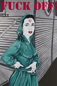 Kathe Burkhart: From the Liz Taylor Series - Mary Boone Gallery, 5th Avenue