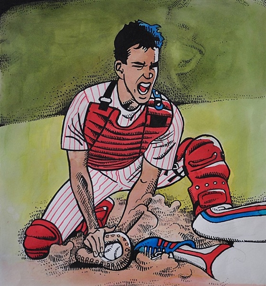 In a field by Kaja Saudek