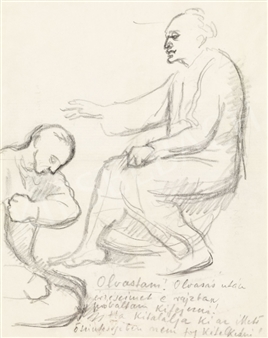 Milán Füst Speaking - Béni Ferenczy