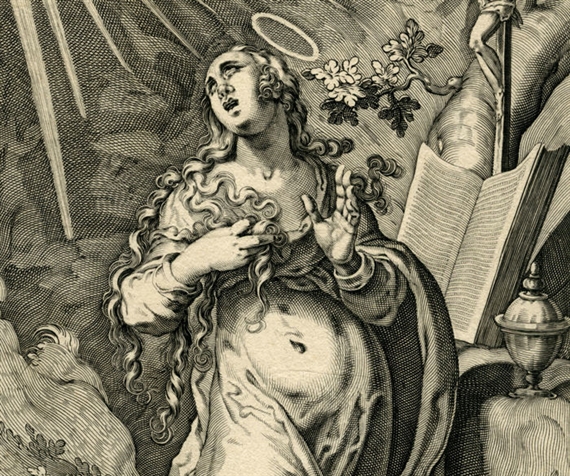 Maria Magdalena by Abraham Bloemaert, 17th century