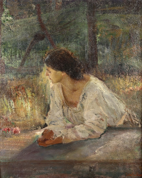 Figura femminile by Pietro Gaudenzi